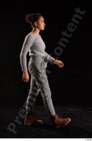  Zahara  1 brown workers grey sweatshirt grey trousers side view walking whole body 0001.jpg